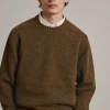 Hot Soeur pull isamu marronchiné