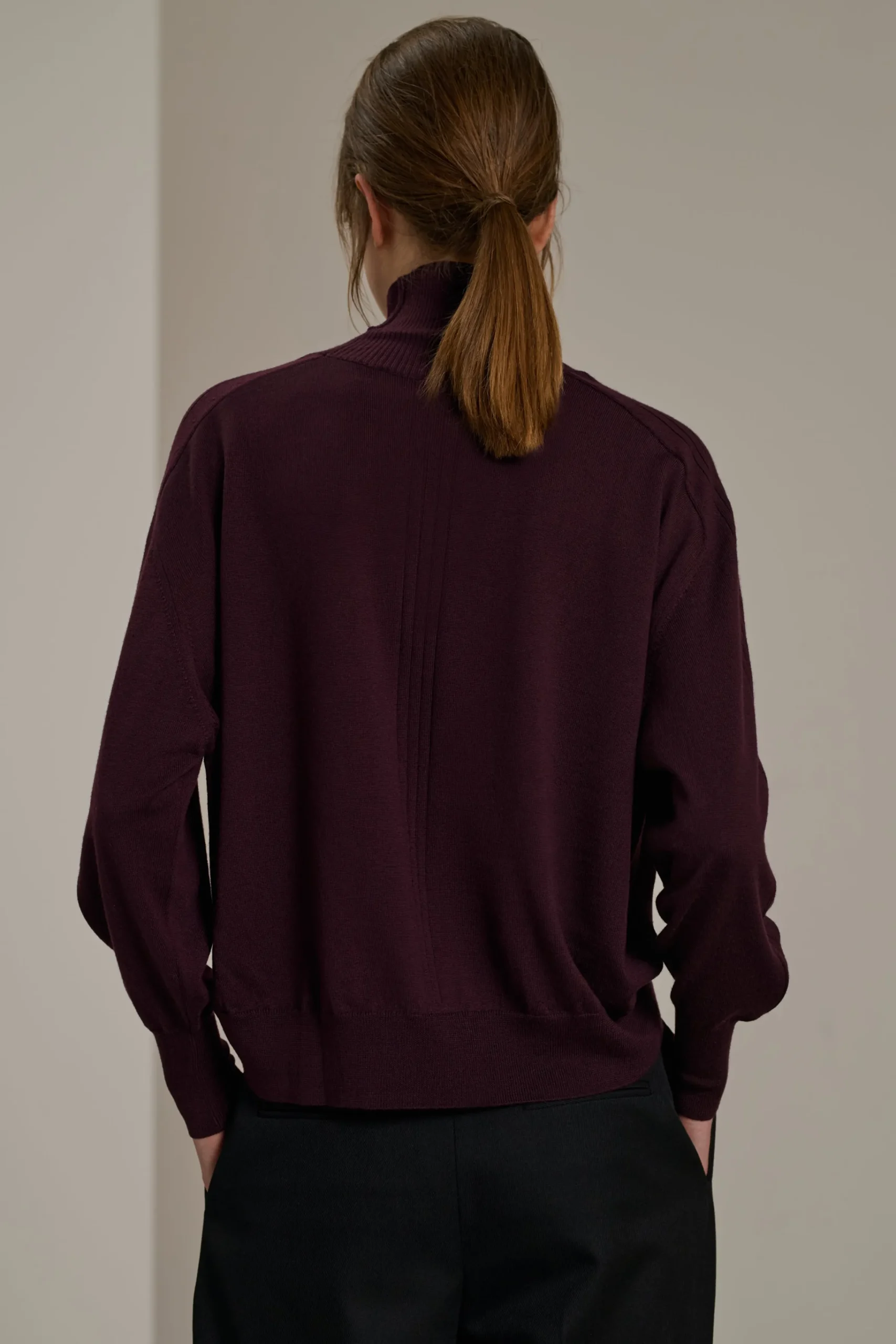 Discount Soeur pull nord aubergine
