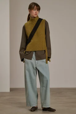 Fashion Soeur pull or ocre
