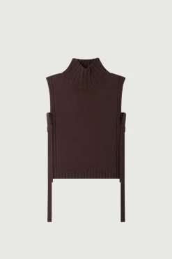 Discount Soeur pull or marronfoncé