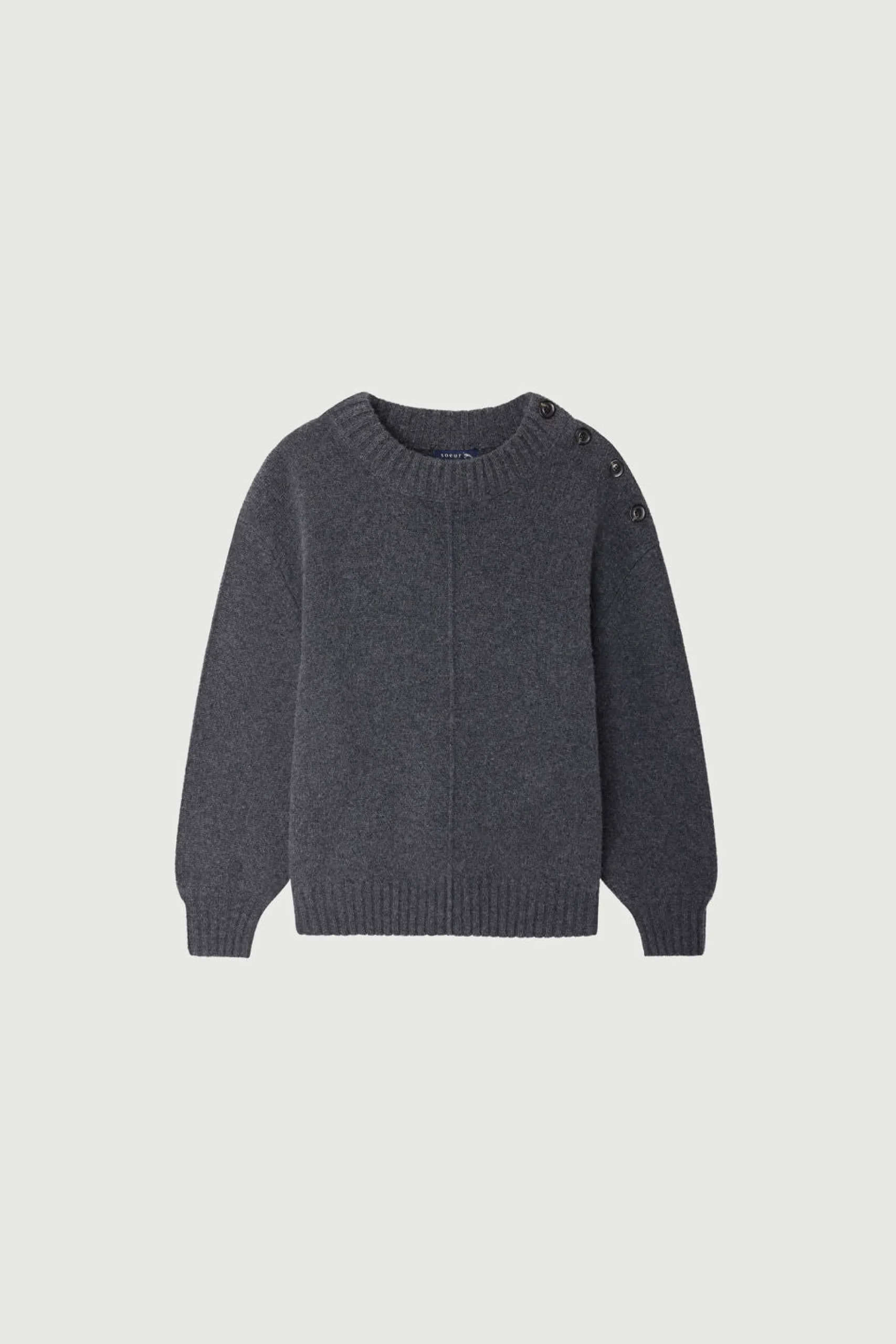 Best Soeur pull sacha grisfoncé