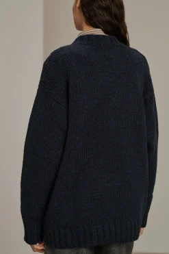 Sale Soeur pull vadim navy