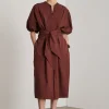 New Soeur robe alger acajou