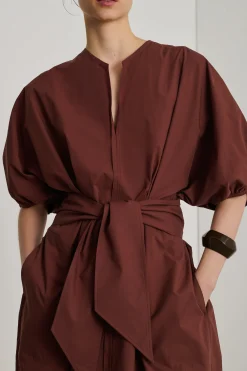 New Soeur robe alger acajou