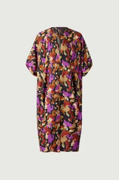 Discount Soeur robe alger noisette/fuchsia