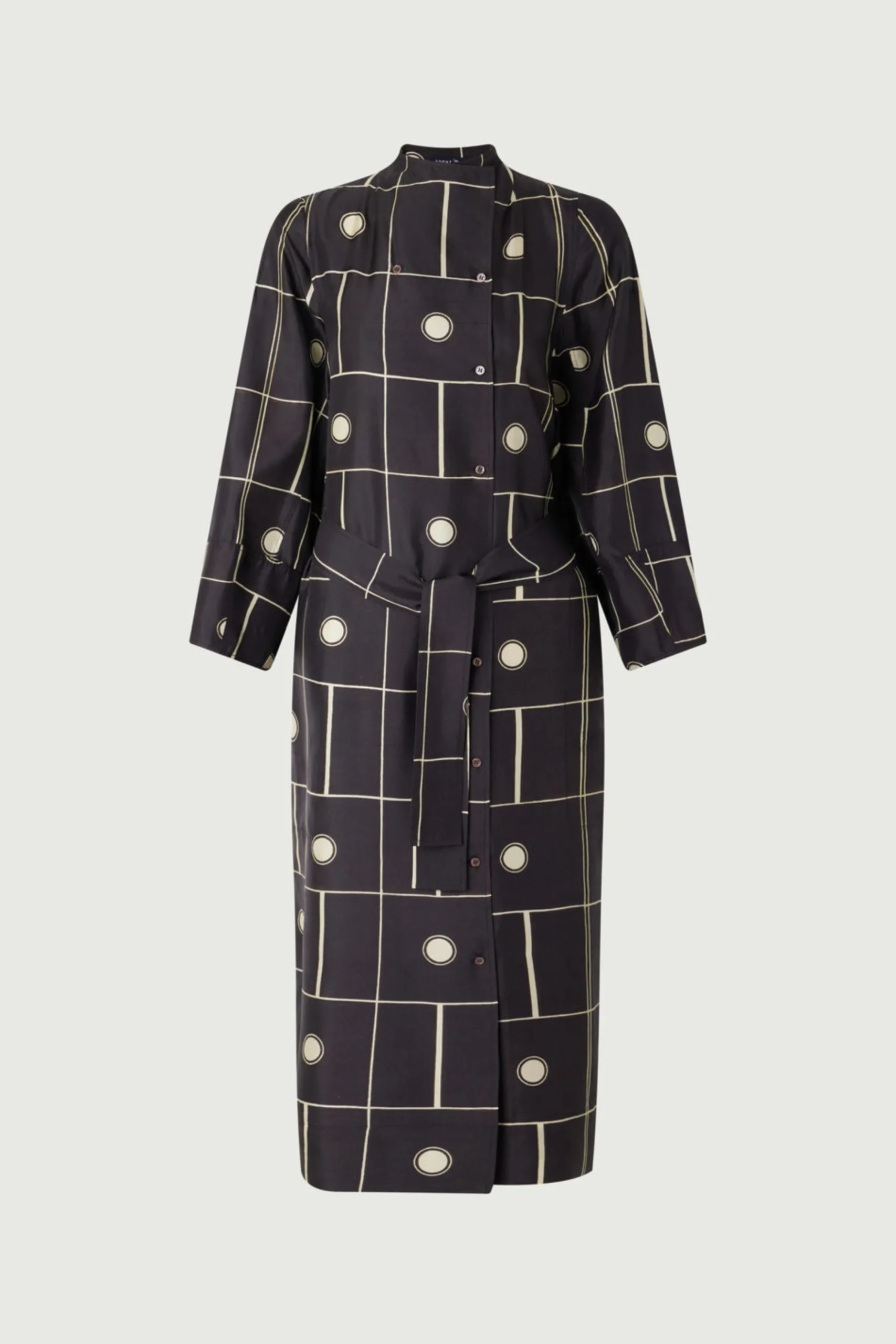 Hot Soeur robe bandora noir/écru
