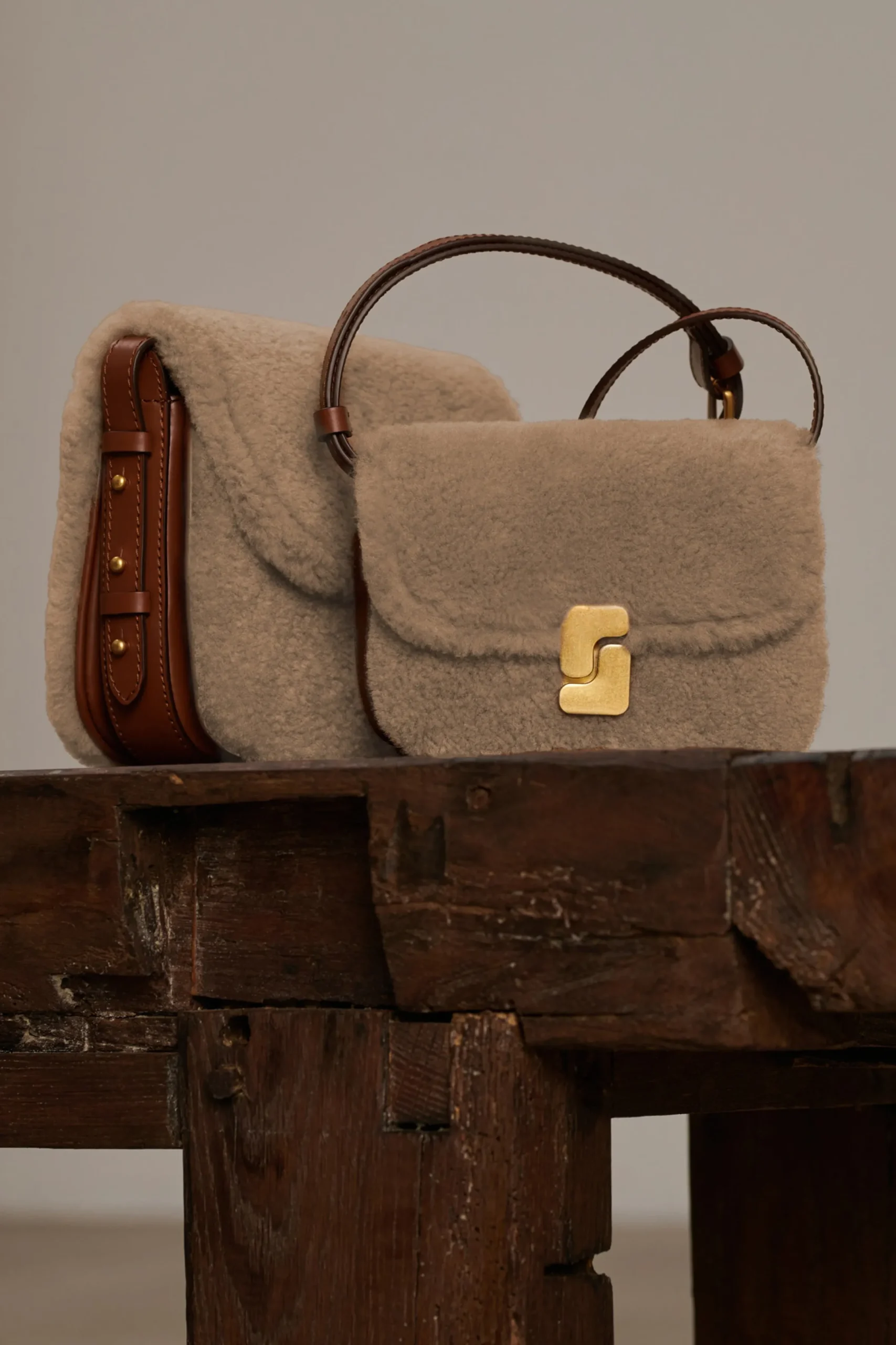 Online Soeur sac bellissima mini sable/noisette