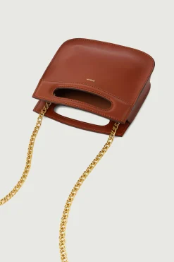 Discount Soeur sac cheri mini cognac