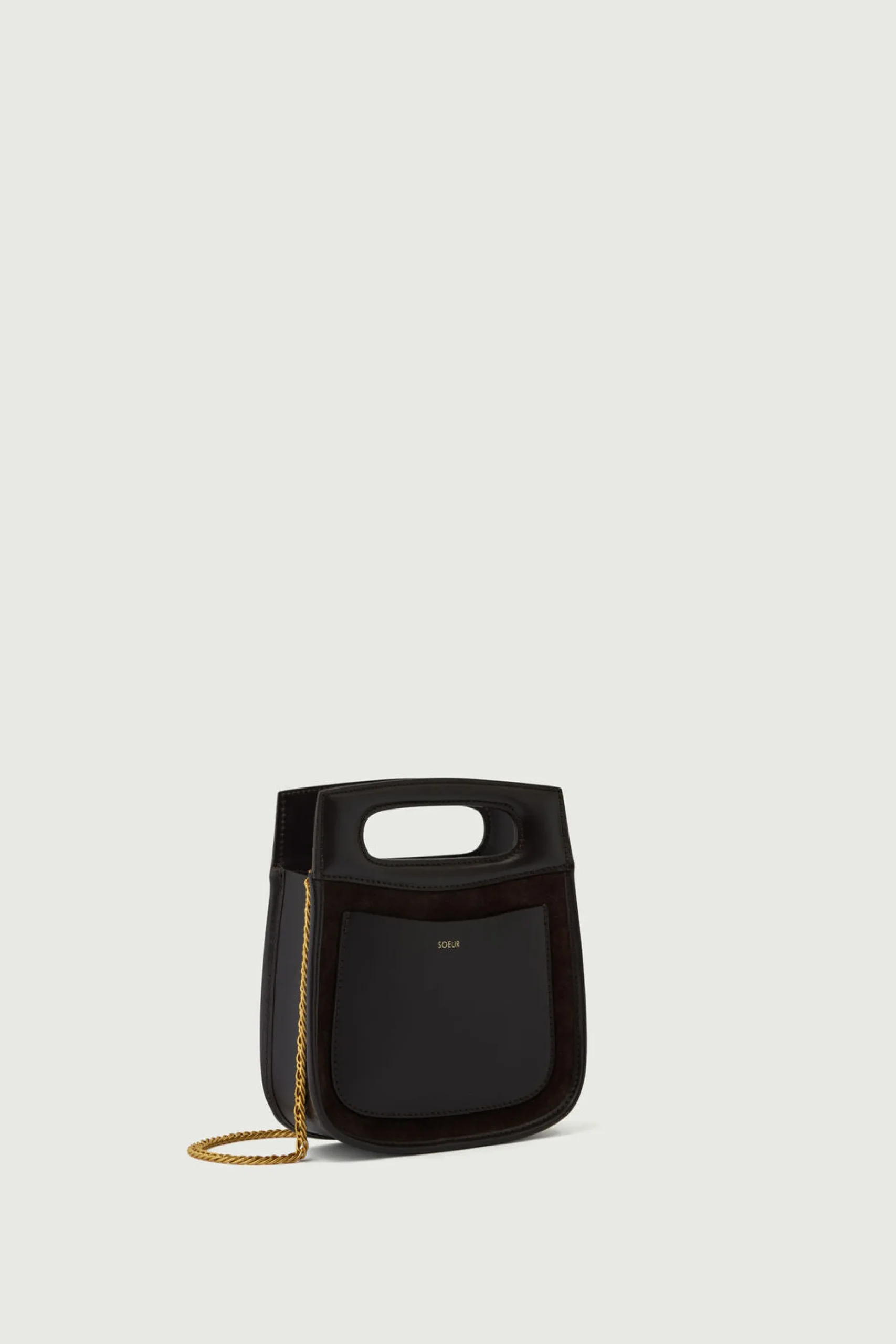 Online Soeur sac cheri mini marronfoncé