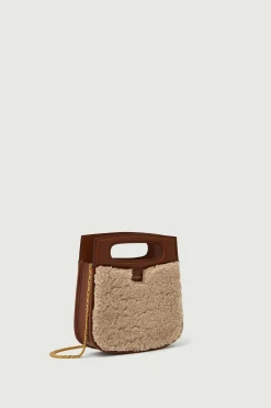 Clearance Soeur sac cheri mini sable/noisette