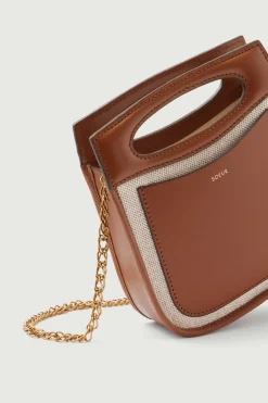 Outlet Soeur sac cheri mini écru/naturel