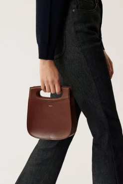 Discount Soeur sac cheri mini cognac