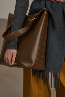 New Soeur sac saudade taupe/cognac
