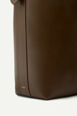 New Soeur sac saudade taupe/cognac