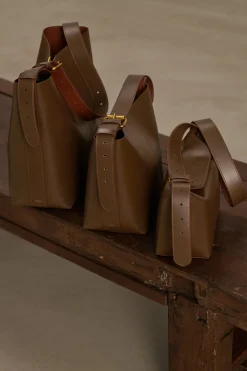 Best Soeur sac saudade mini taupe/cognac