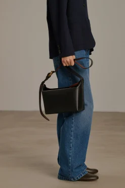New Soeur sac solstice noir/cognac