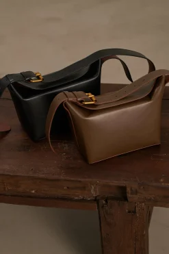 New Soeur sac solstice noir/cognac