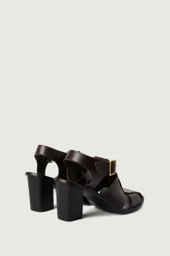 Discount Soeur sandales ales marronfoncé