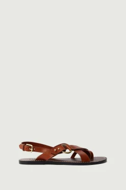 Online Soeur sandales florence cognac