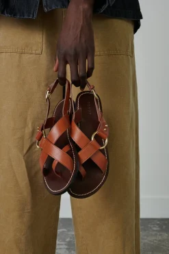 Online Soeur sandales florence cognac