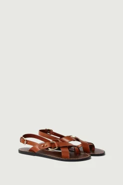 Online Soeur sandales florence cognac