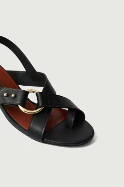 Discount Soeur sandales florentine noir