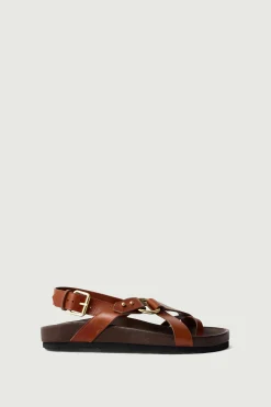 New Soeur sandales mexico cognac