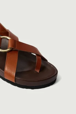 New Soeur sandales mexico cognac