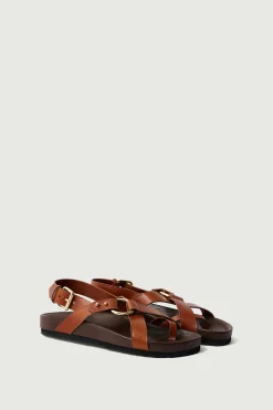 New Soeur sandales mexico cognac