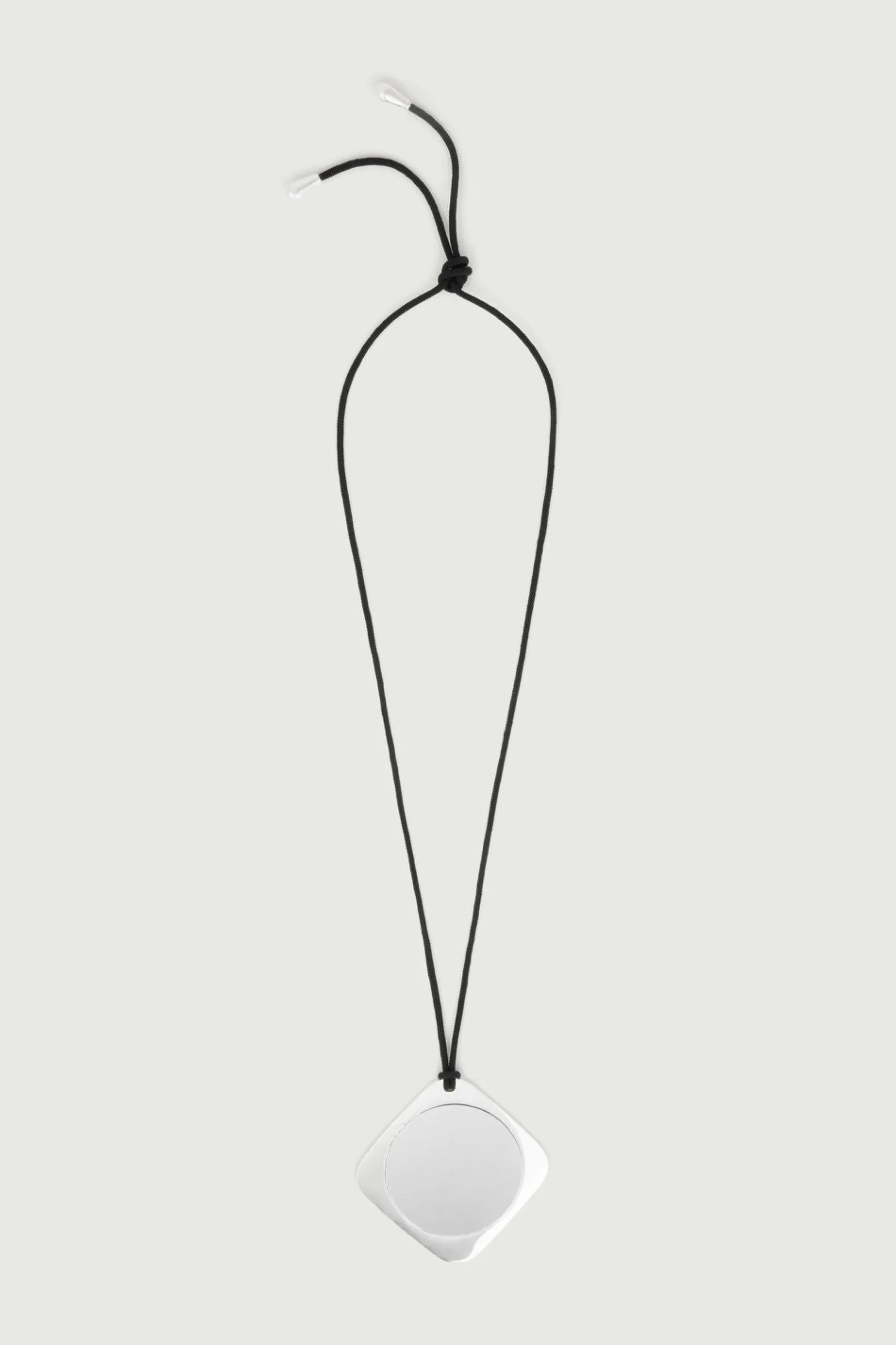 Discount Soeur sautoir miroir argent