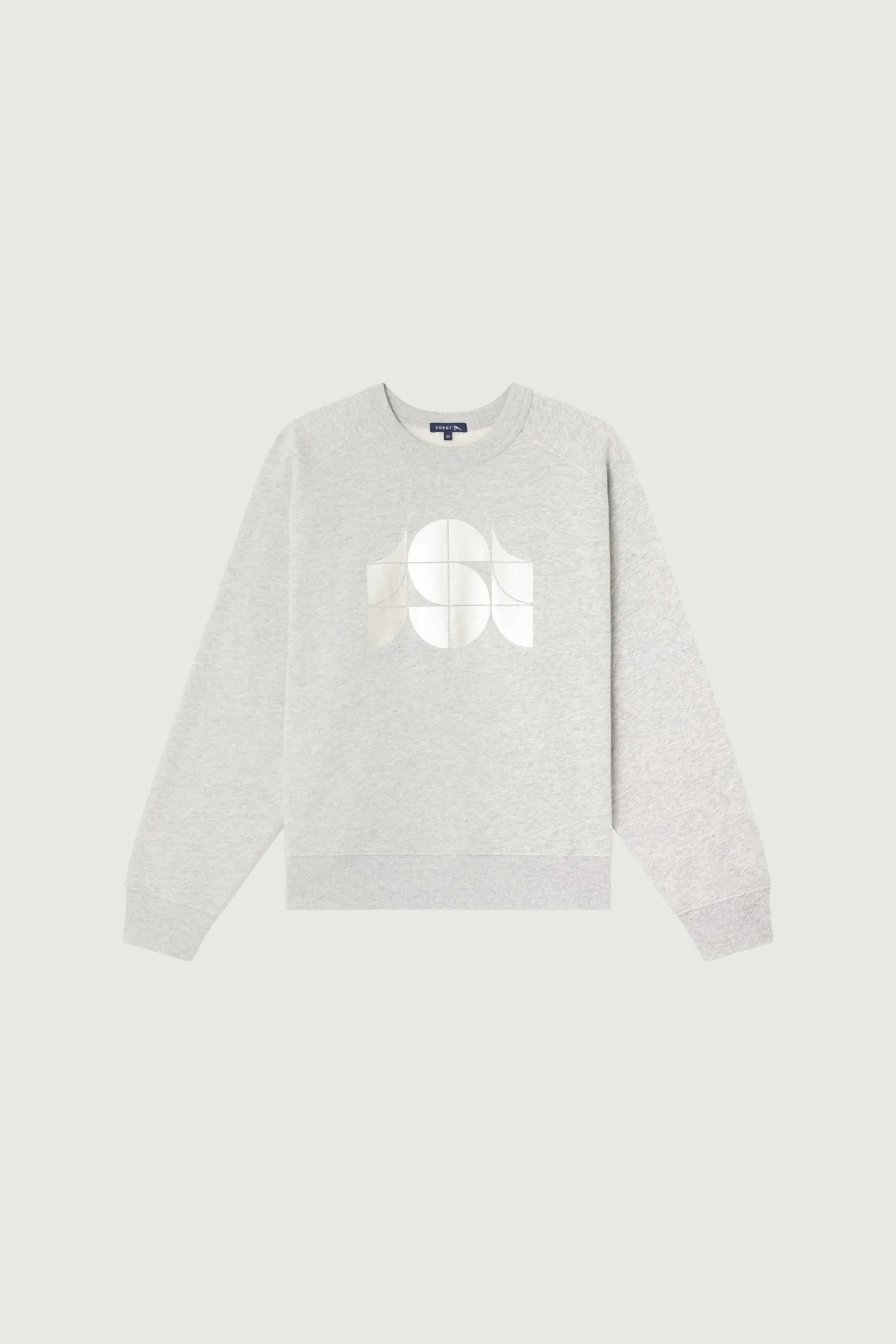 Hot Soeur sweat thibault grischiné