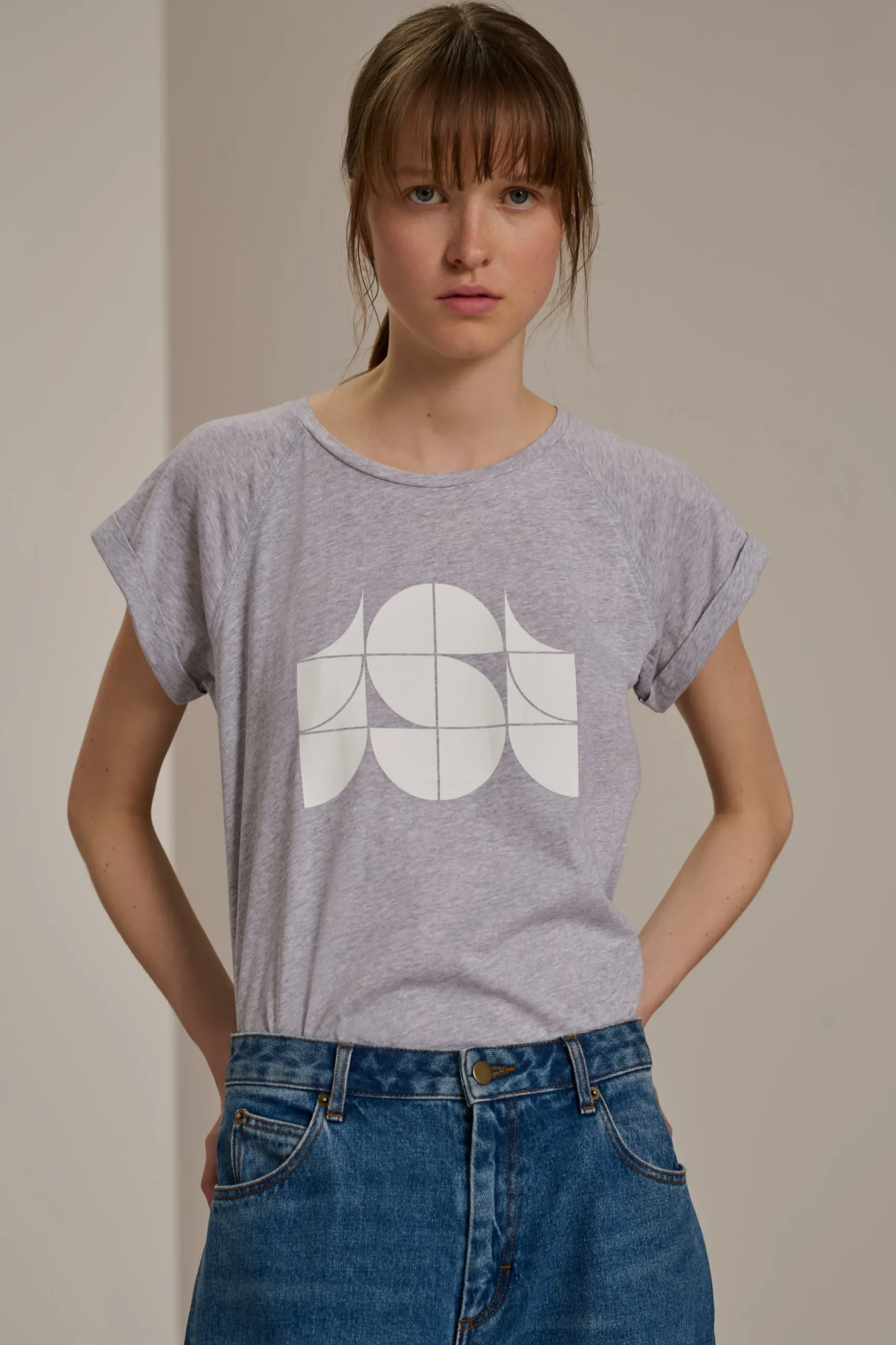 Clearance Soeur tee-shirt valentina grischiné