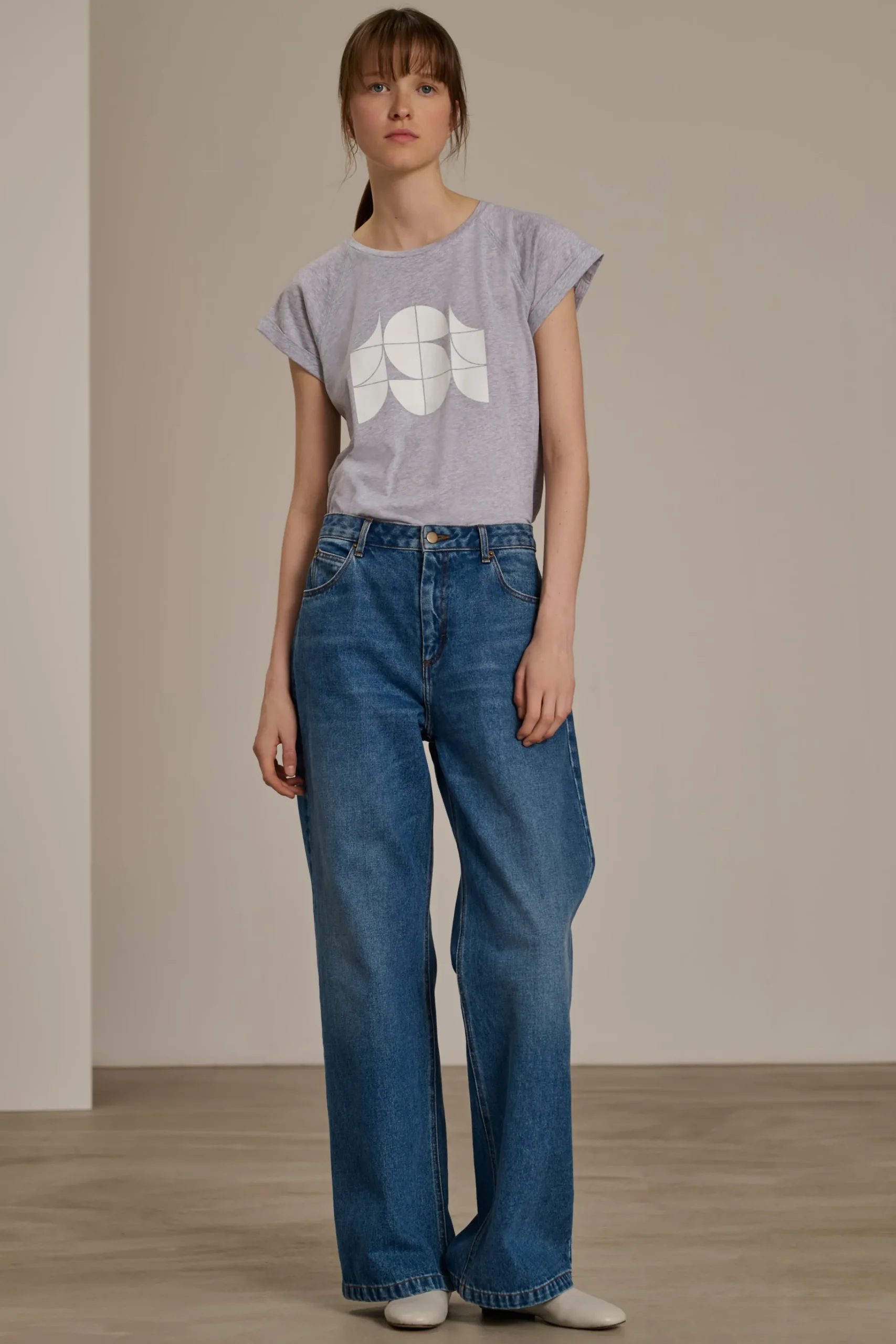 Clearance Soeur tee-shirt valentina grischiné