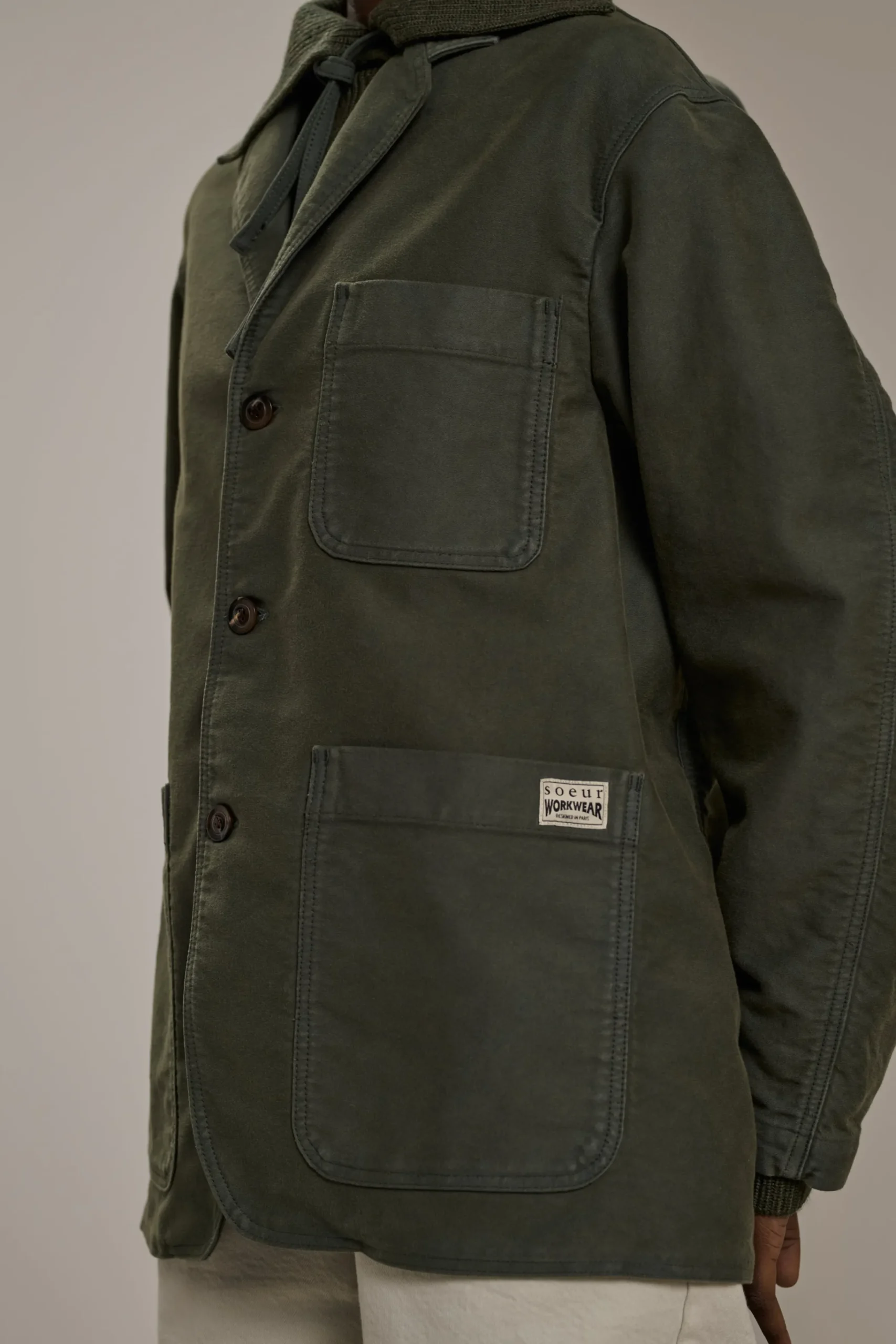Outlet Soeur veste alphonse bleugris