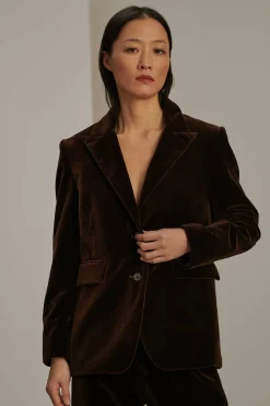 Clearance Soeur veste cassiopee marron
