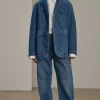 Hot Soeur veste charlize bleu