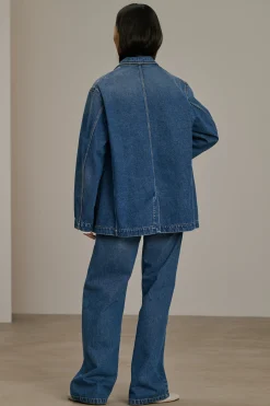 Hot Soeur veste charlize bleu