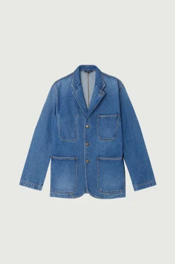 Hot Soeur veste charlize bleu