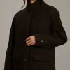 Online Soeur veste claude marronchiné
