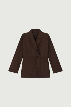 Sale Soeur veste drew marron