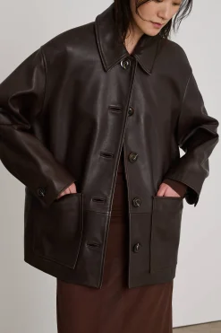 Outlet Soeur veste vincenzo marron